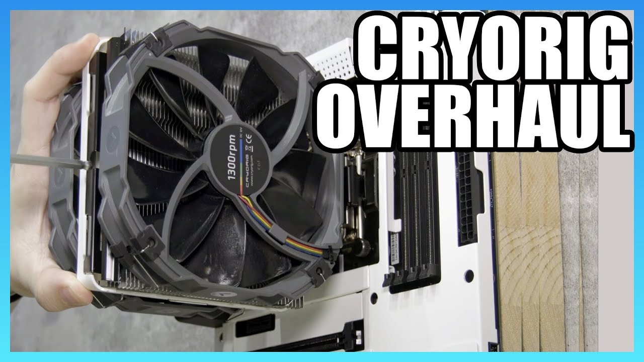 Cryorig Overhauls CPU Coolers | R5 & H7 Computex 2018