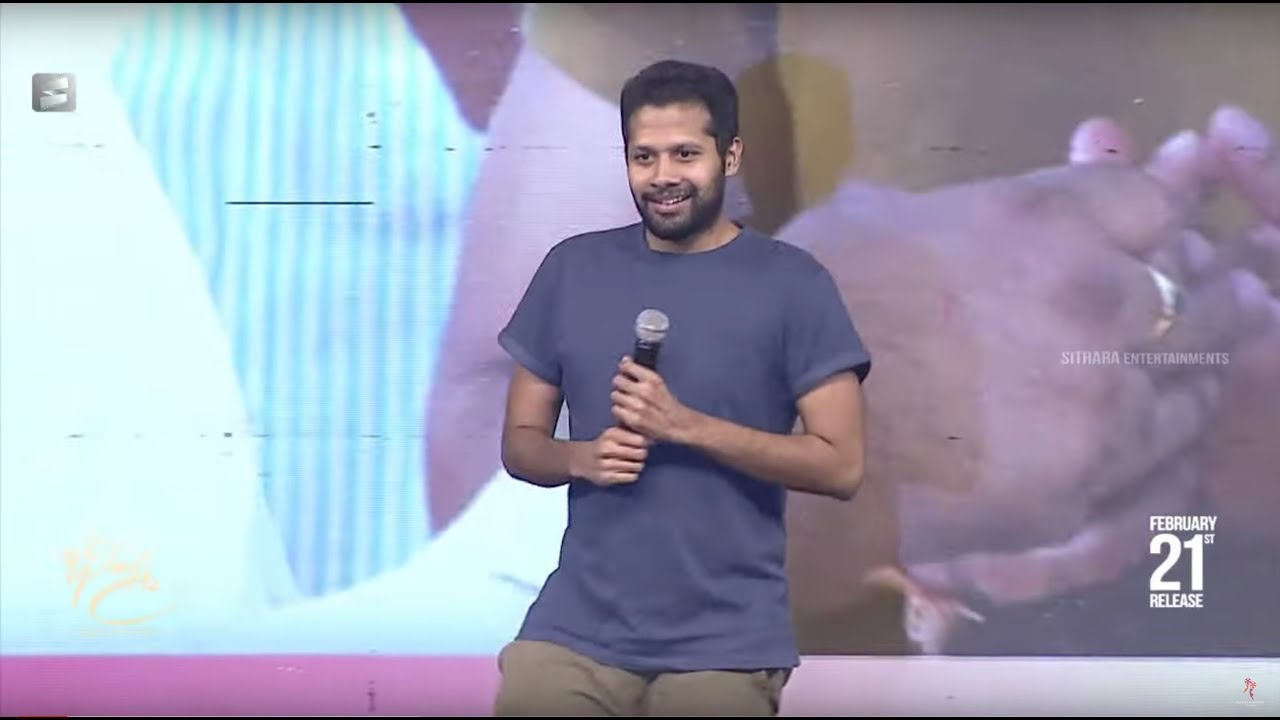 Venky Atluri Speech at Bheeshma Pre Release Event | Nithiin, Rashmika | Venky Kudumula
