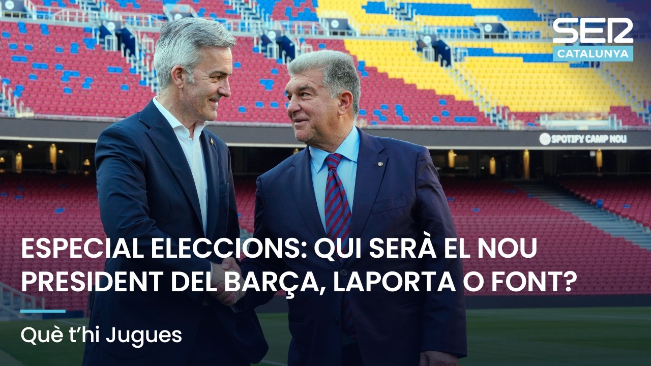 ELECCIONS BARÇA: LAPORTA GUANYA AL SONDEIG | QUÈ T'HI JUGUES EN DIRECTE