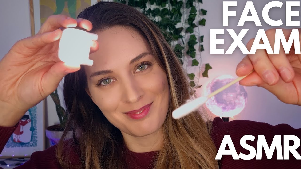 ASMR | Relaxing face examination, measurements & treatment | Soft spoken | Personal attention