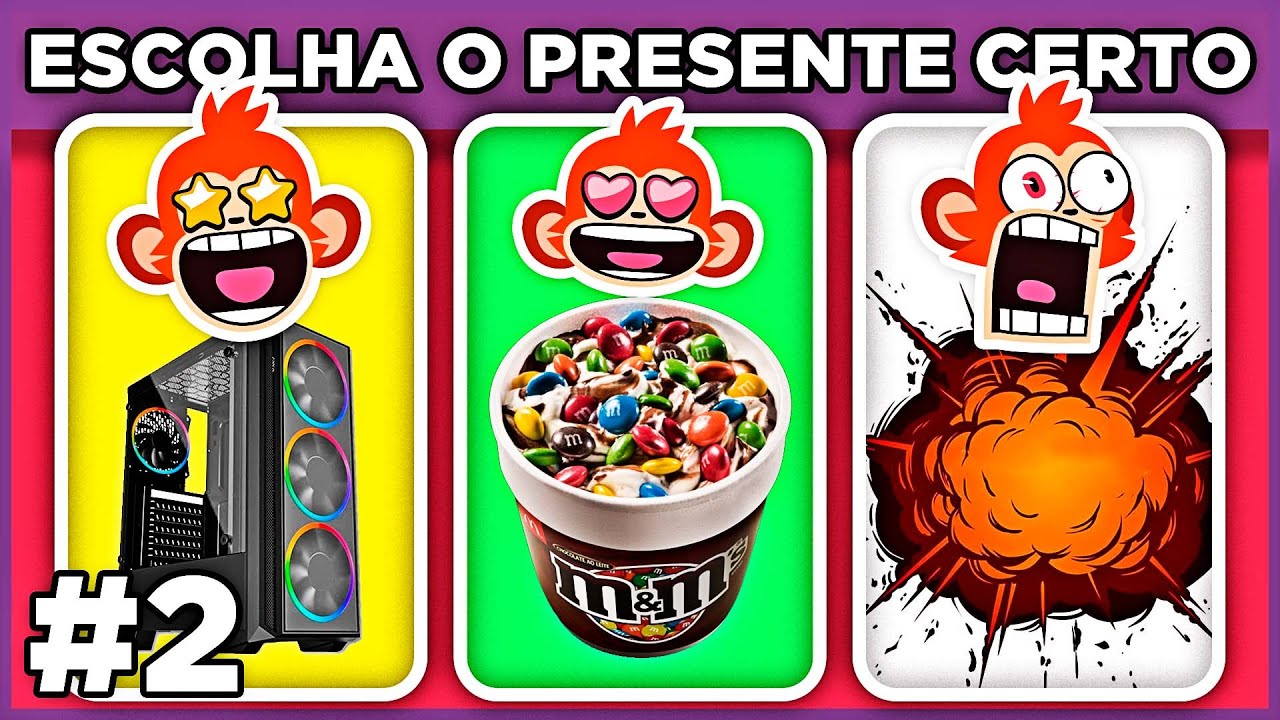 🎁 ESCOLHA SEU PRESENTE - Cuidado com a bomba 💣 PARTE 2  |🎁 CHOOSE YOUR GIFT - GOOD OR BAD