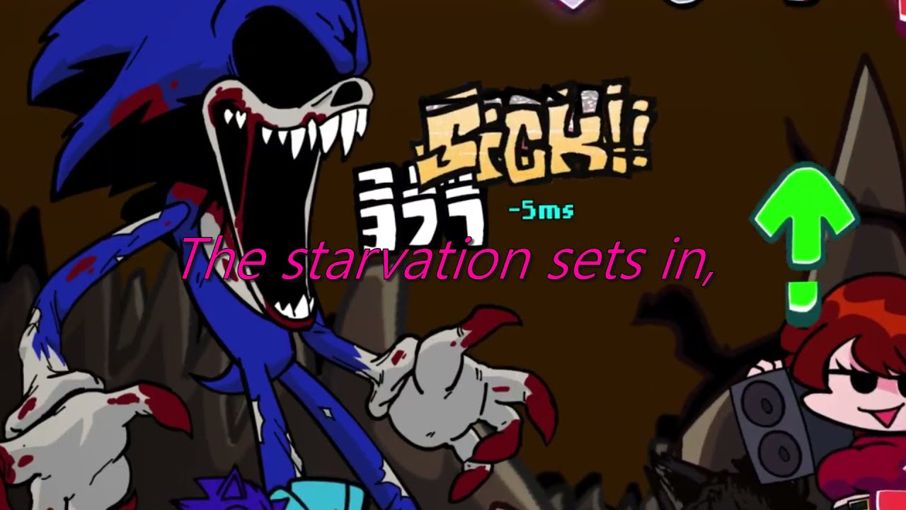 Friday Night Funkin' VS Sonic.exe (Black Sun) Lyrics