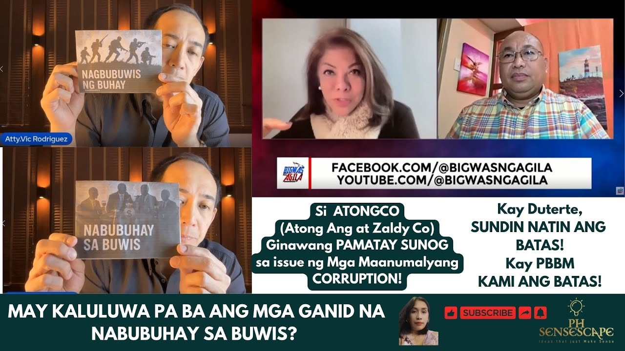 MAY KALULUWA PA BA ANG MGA GANID NA NABUBUHAY SA BUWIS?