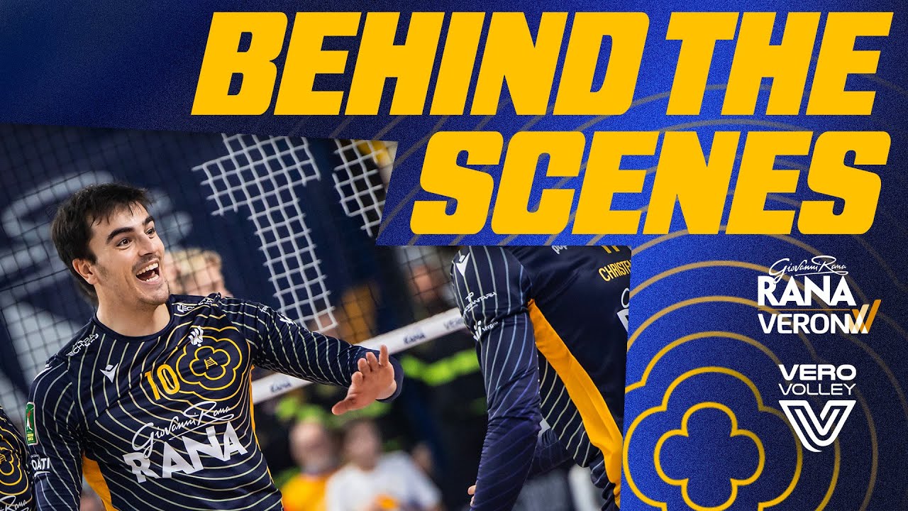 BEHIND THE SCENES | Rana Verona-Vero Volley Monza | 23.11.2025