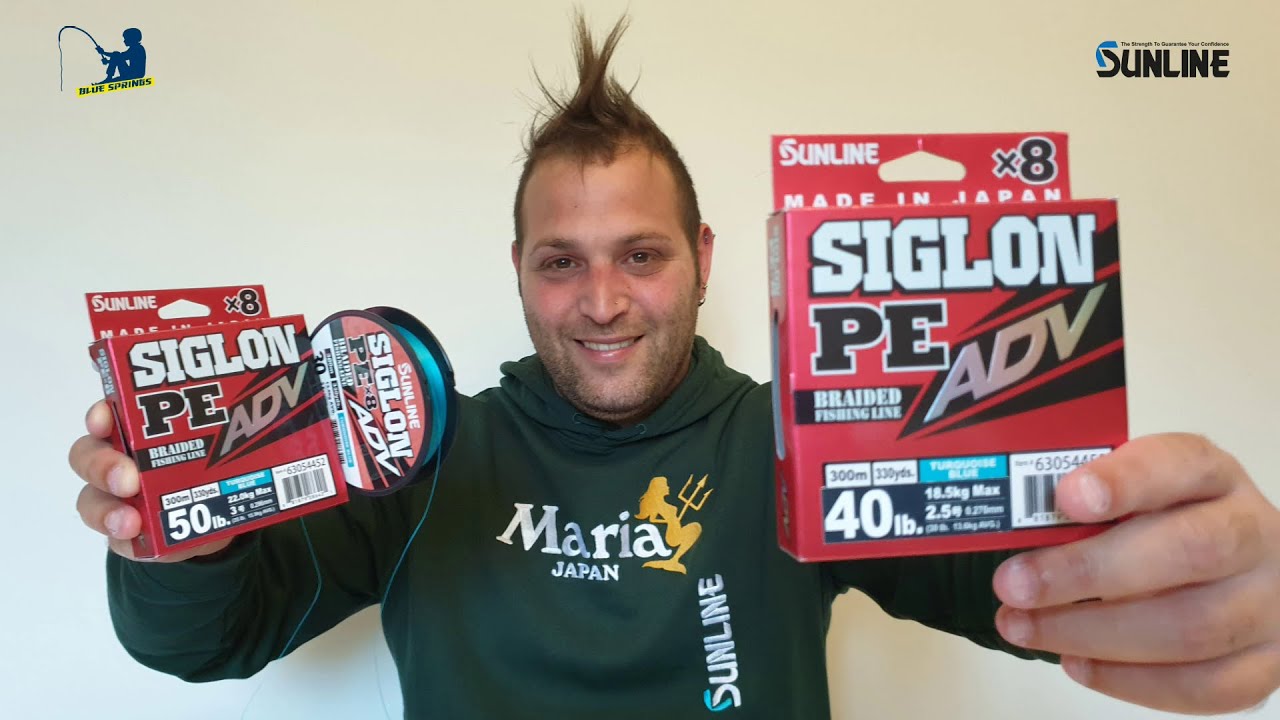 Sunline Siglon Pe x8 ADVANCE Filo Trecciato