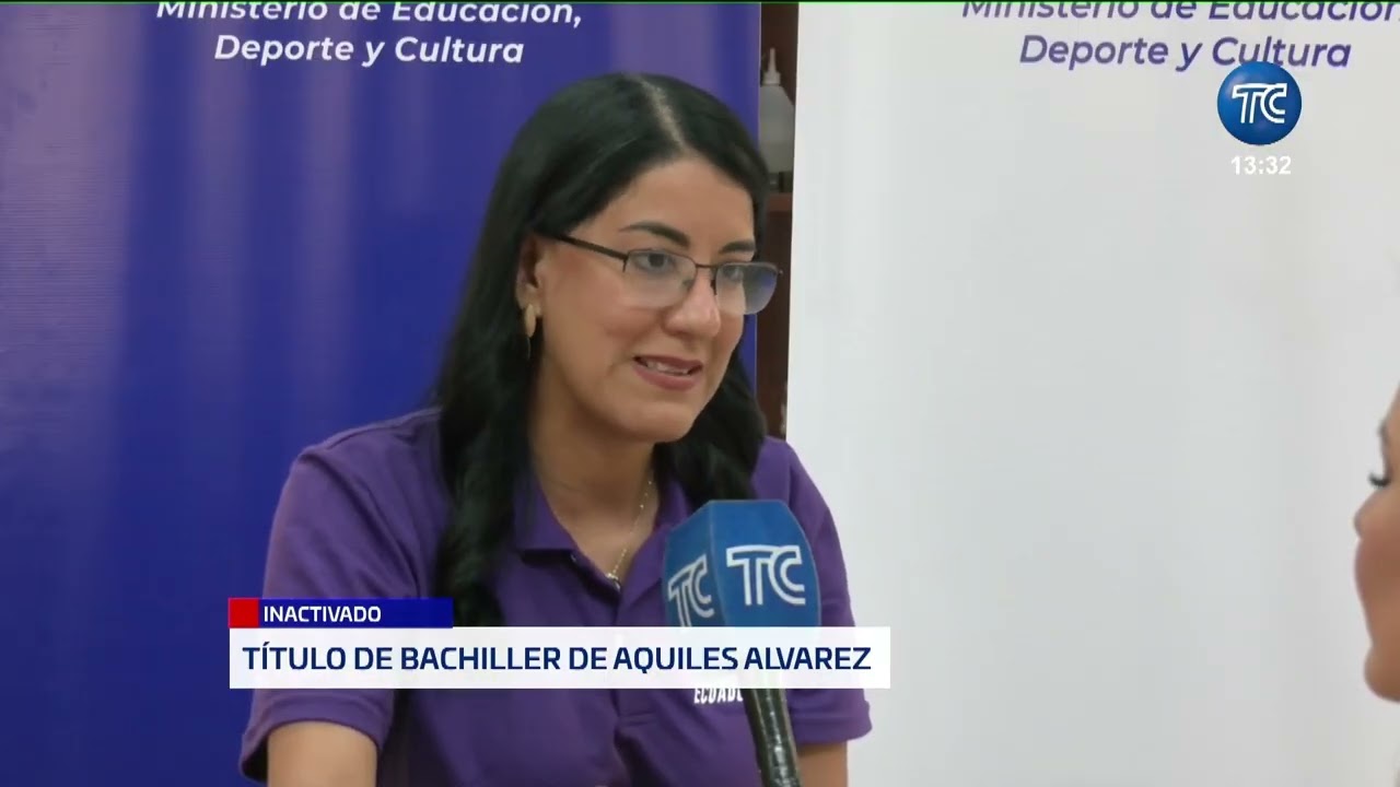 Caso título de bachiller de Aquiles Álvarez