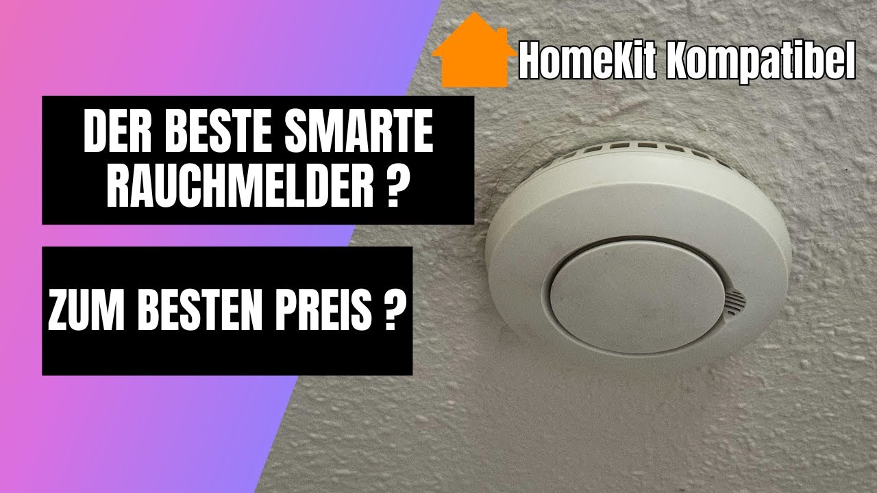 Meross Smarter Rauchmelder mit HomeKit GS559AH - Ausführlicher Test - Einrichtung - Montage - Fazit