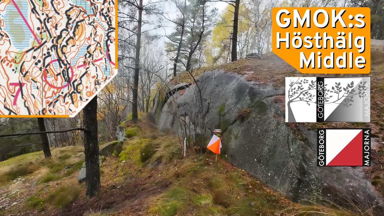 GMOK:s Hösthälg Middle - Headcam Orienteering