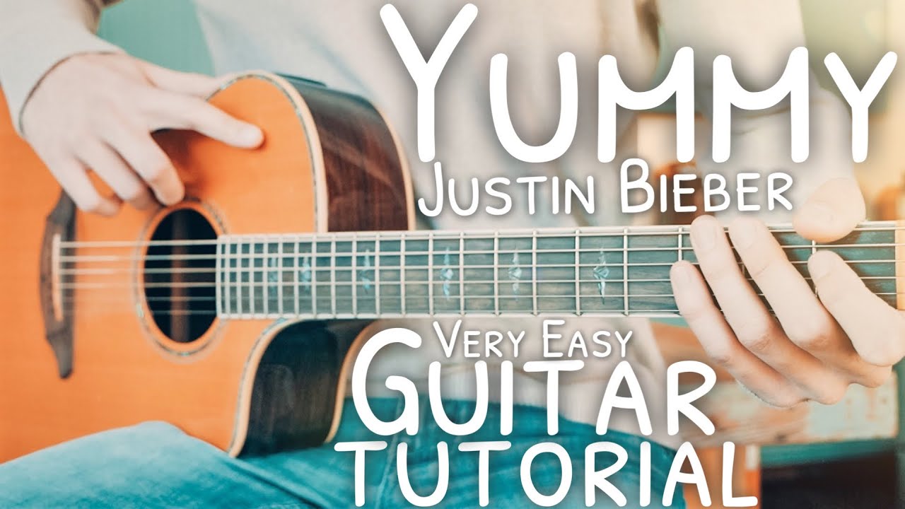 Yummy Justin Bieber Guitar Tutorial // Yummy Guitar // Guitar Lesson #754