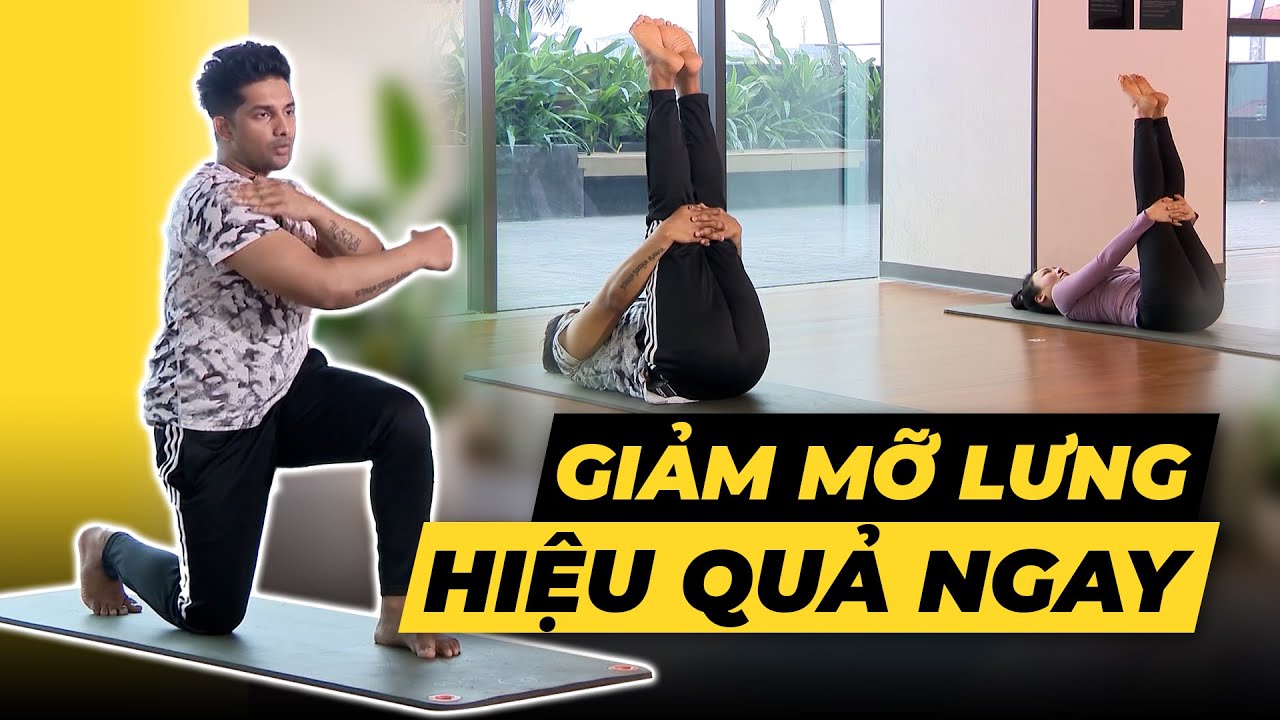 Cách giảm mỡ lưng cấp tốc, hiệu quả ngay tại nhà | HLV Raja Gupta
