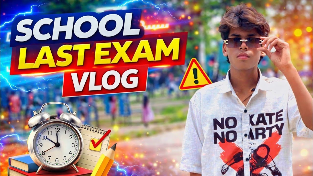 School last exam vlog 🥹❤️#lastday #lastexam #schoollife #vlog 