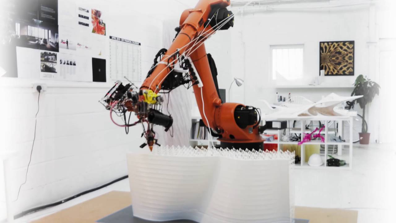Large Scale Robotic 3D Printing