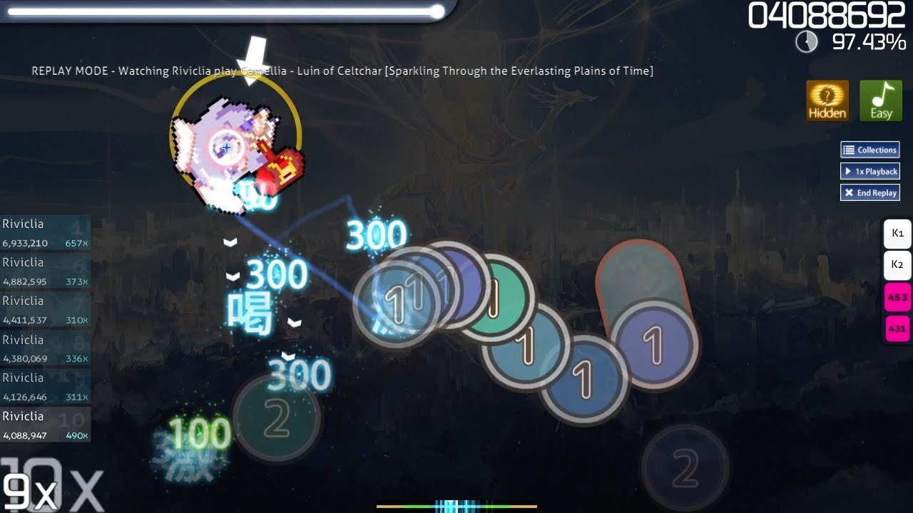 Camellia - Luin of Celtchar (by hifu) EZHD 93.95% A rank