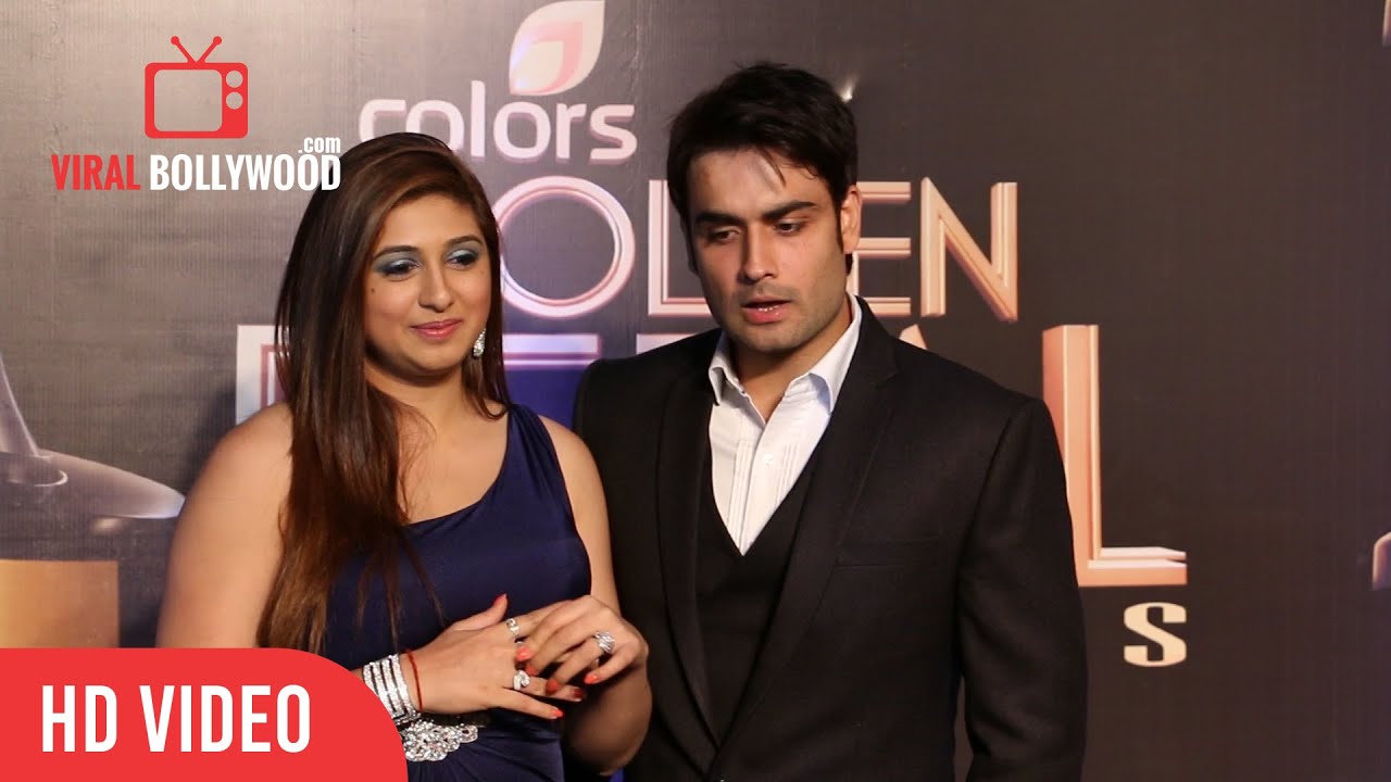 Vivian Dsena & Vahbbiz Dorabjee at Colors Golden Petal Awards 2016 | ColorsTV | Viralbollywood