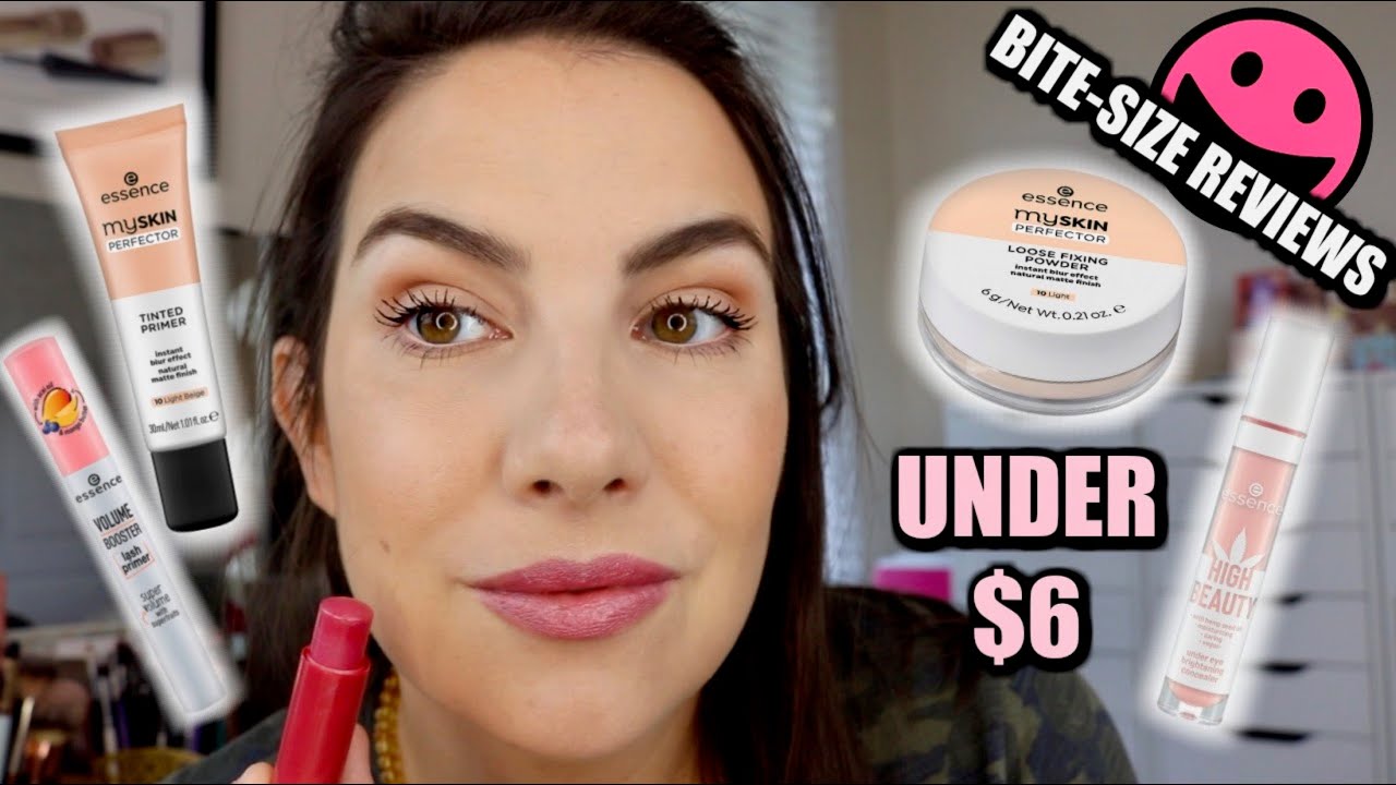 BITE-SIZE REVIEWS: 5 Essence Products in 10 Minutes