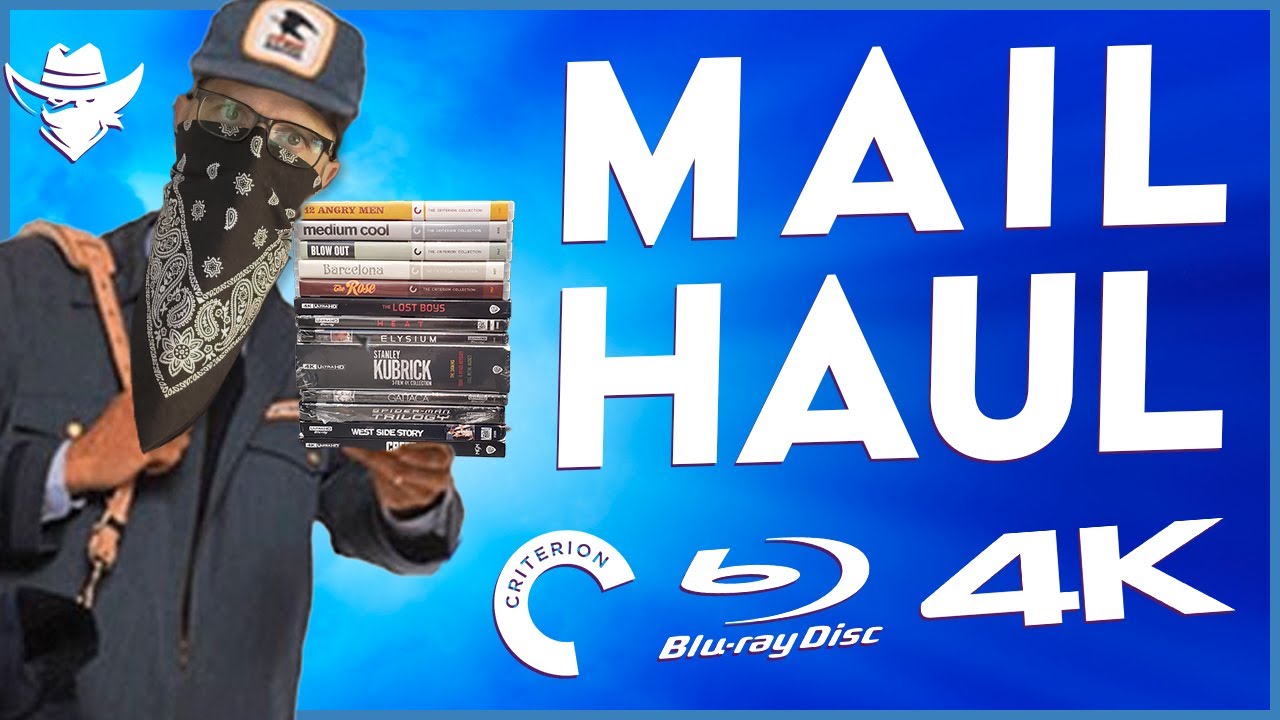 UNBOXING 4k Blu-rays and Criterion I Actually Want For Once... MAIL HAUL! 📬 💿 ❗