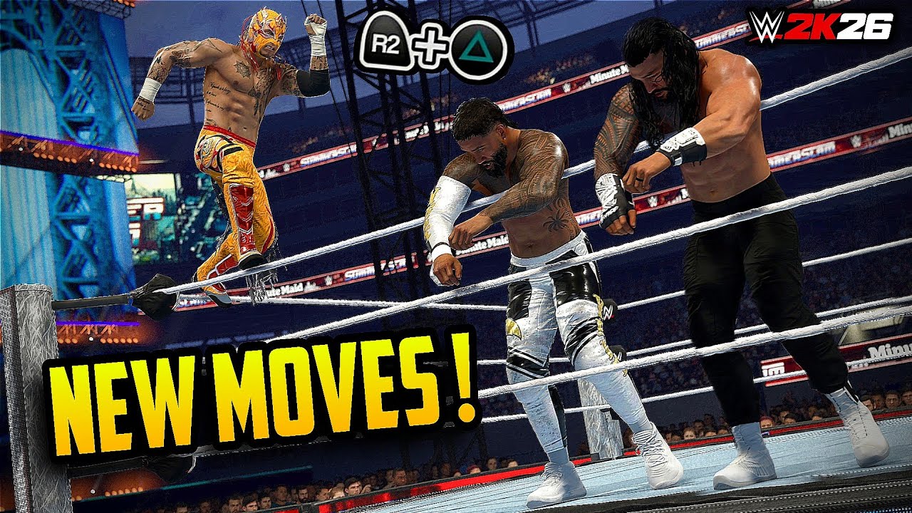 WWE 2K26: Более 40 невероятных новых приемов!