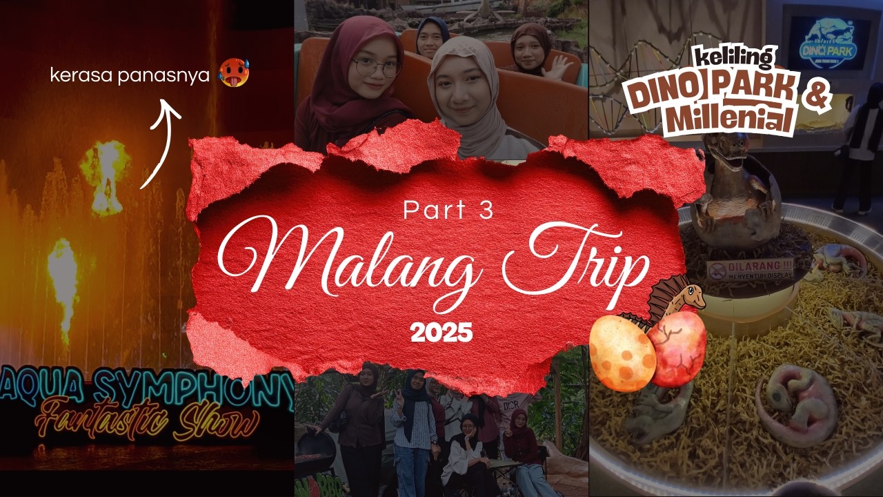 review penginapan dan spechless sama air mancur [ part 3 vlog trip malang 2025 ]