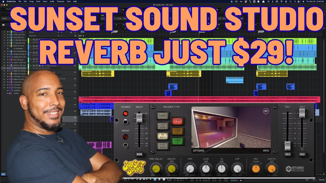 Get Sunset Sound Studio Reverb just $29 - Last Call for @ikmultimedia Tracks 6 MAX For $99