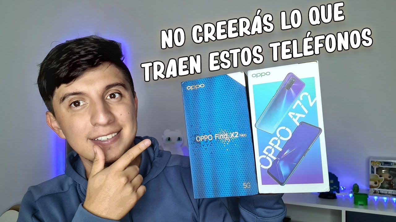 OPPO Find X2 Neo + A72: Unboxing en español y características
