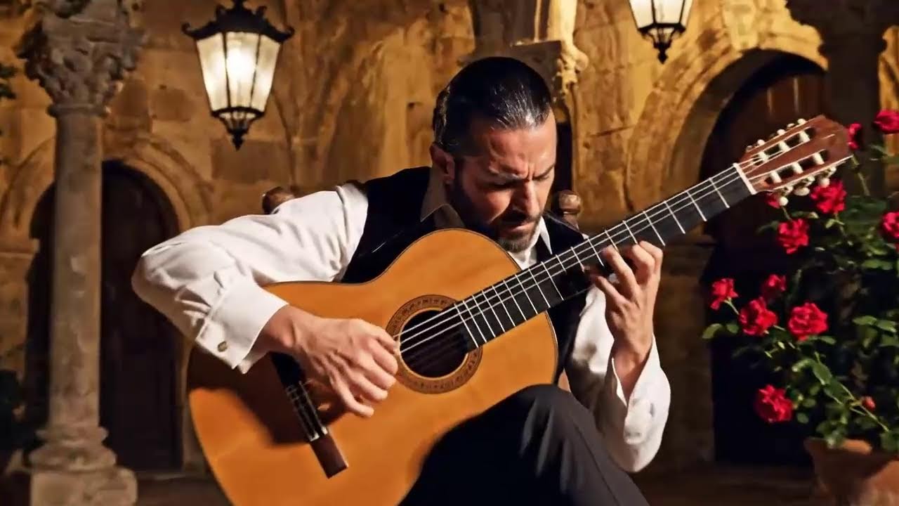 A BEAUTIFUL FLAMENCO GUITAR! Guitar & Oud Fusion That Warms the Heart | Flamenco Music Dance 🌙