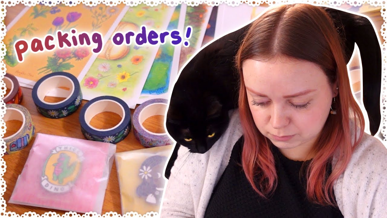 Opening My Shop & Packing Orders