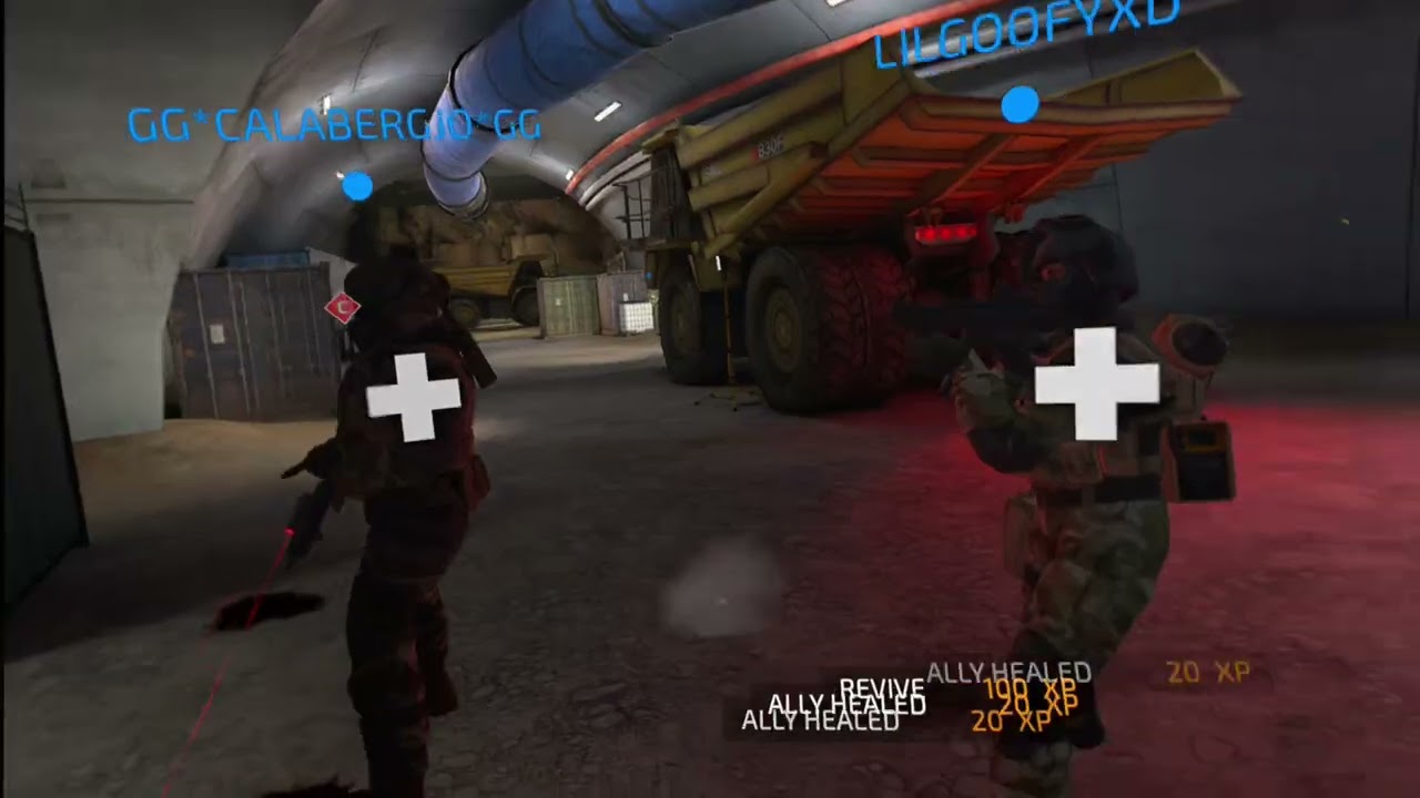 Tunnels Medic Forefront VR gameplay