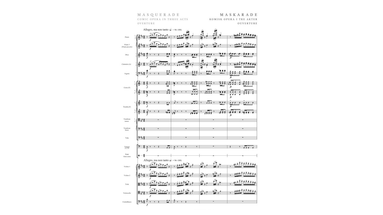 Carl Nielsen – Maskarade