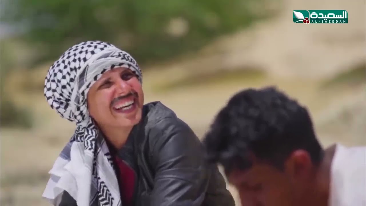 من كواليس مسلسل #خلف_الشمس ومشهد أكشن للفنان عبدالله يحيى ابراهيم