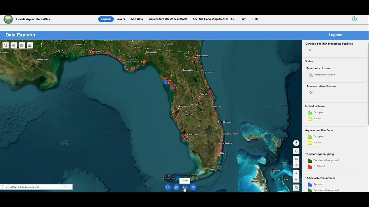 How to  Find a Vacant Aquaculture Lease Parcel