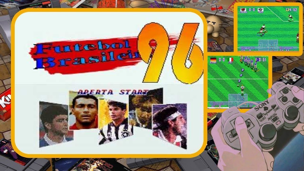 Futebol Brasileiro 96 (SuperNintendo) #shorts