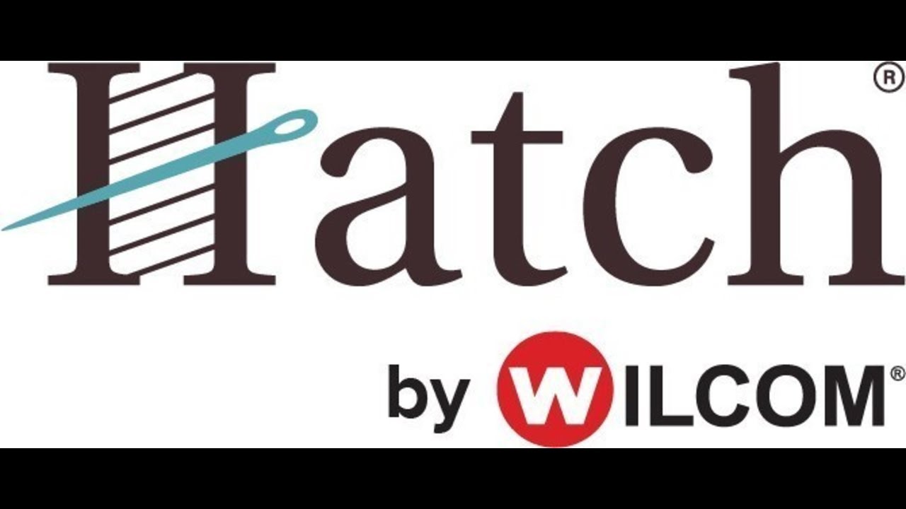 hatch by wilcom digitizing software - lettering