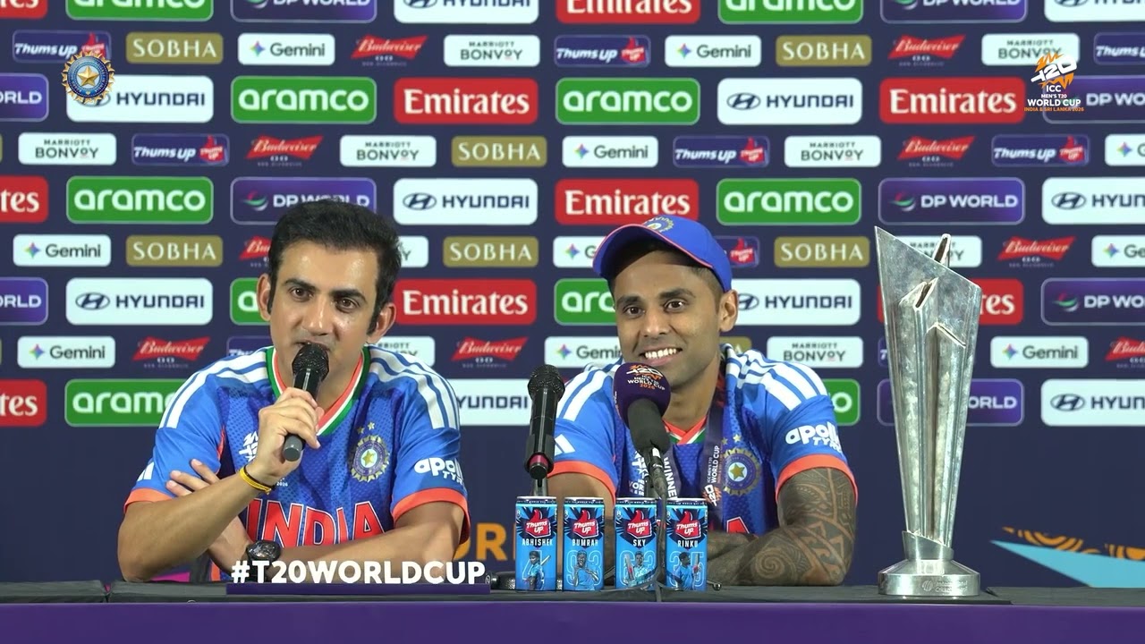  Press conference Surya Kumar Yadav and gautam gambhir 