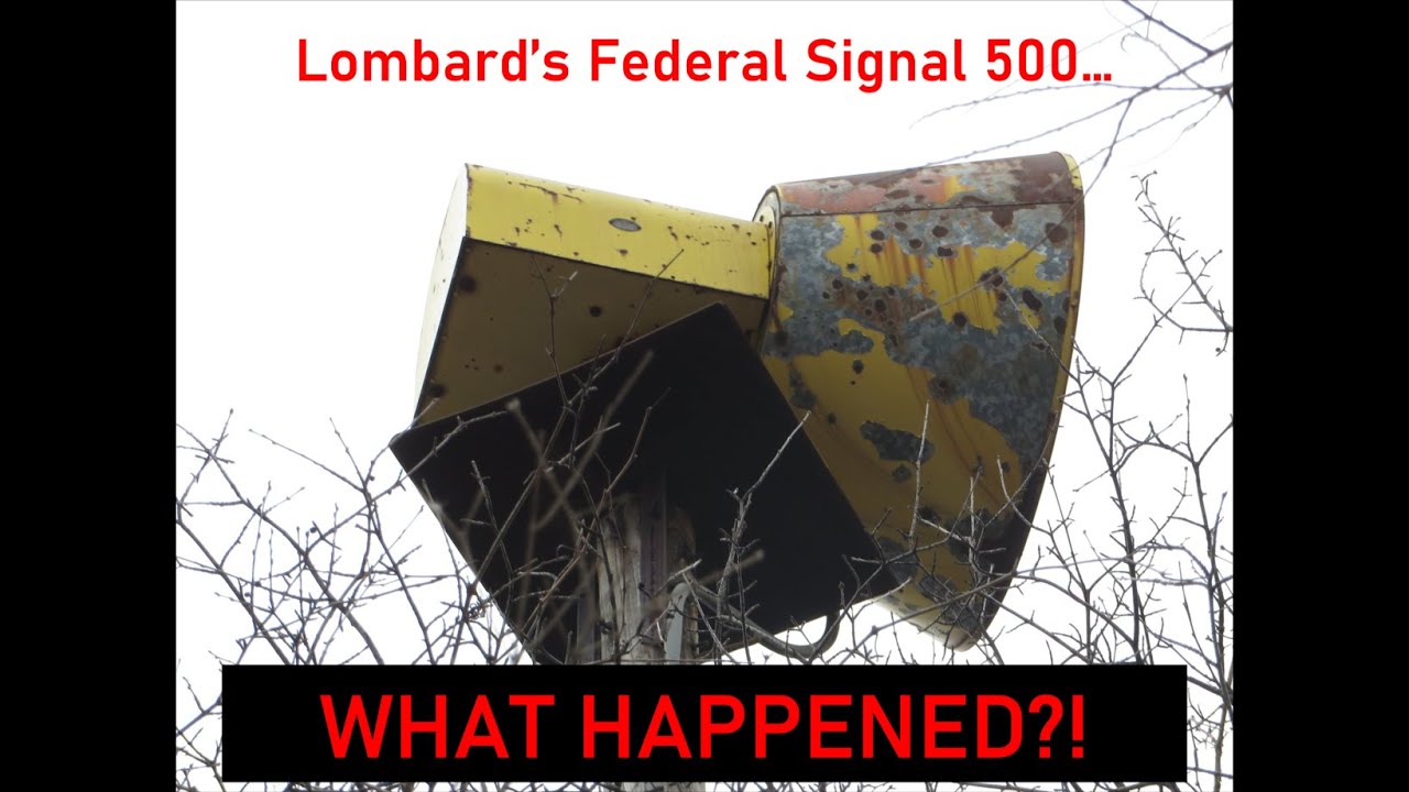 Lombard's Federal Signal 500: What happened?