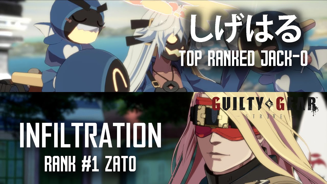 【GGST】Shigeharu ( Jack-O ) vs Infiltration ( Zato -1 ) High level gameplay【Guilty Gear Strive】