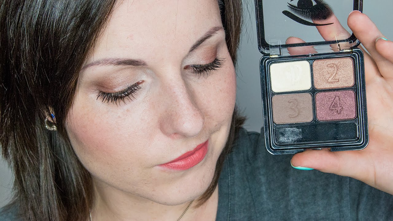 Eveline Quattro Eyeshadow | Test poczwórnej paletki cieni