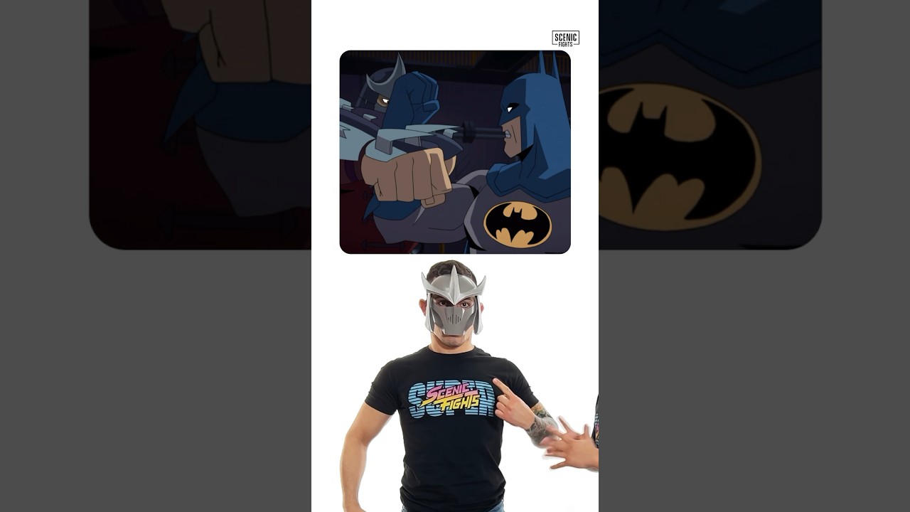 How Legit is Batman&rsquo;s Judo vs Shredder? #shorts