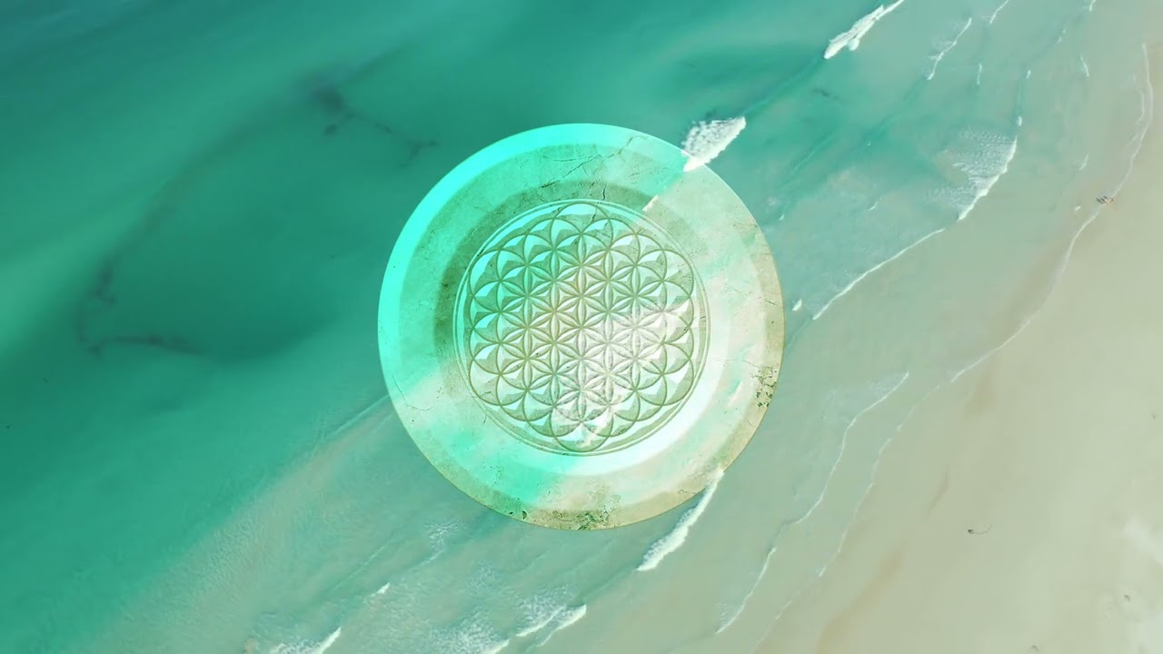 SONG OF THE WAVES #88Hz, 444Hz Tuning, Sacred Geometry Music, Flower of Life VII