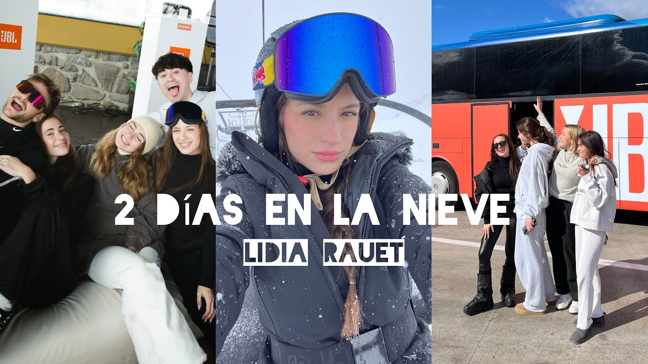 MI VIAJE A FORMIGAL *nos vamos a la nieve* - LIDIA RAUET