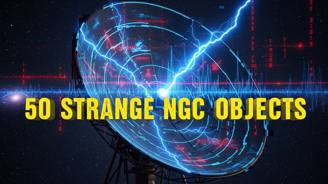 50 Strange Objects in the NGC: Journey Through Celestial Wonders