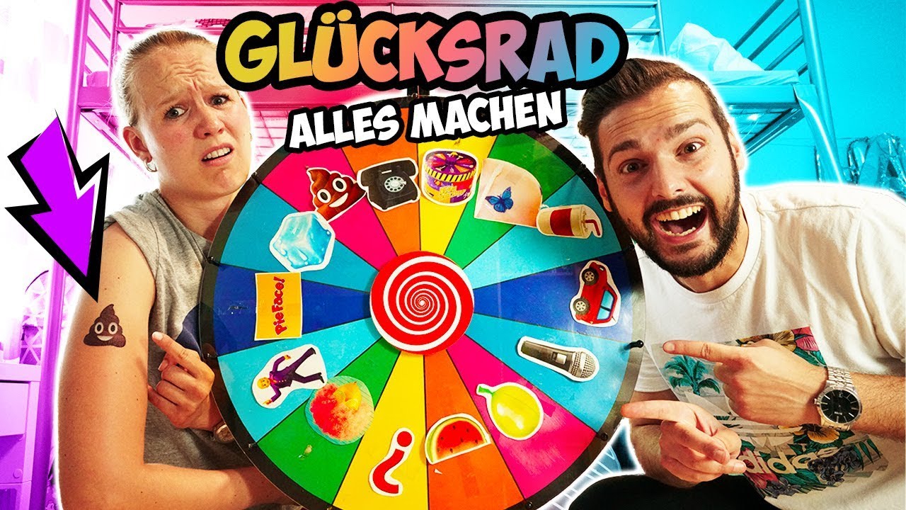 ALLES MACHEN, was das GLÜCKSRAD sagt! Kathi vs Kaan Wen trifft es am härtesten? Kathi bekommt Tattoo