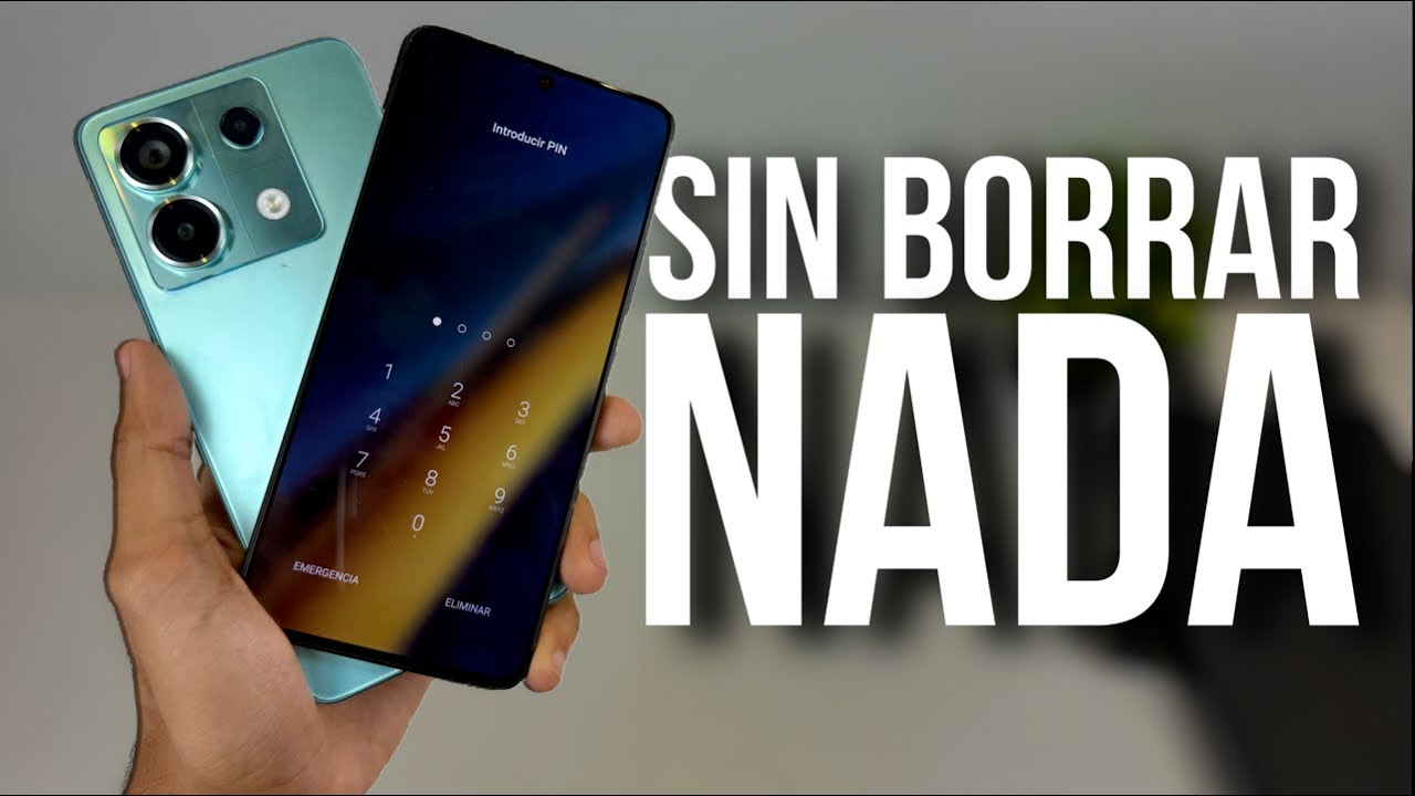 ✅ C&oacute;mo Quitar PIN de desbloqueo, Contrase&ntilde;a o patron Olvidado en cualquier celular Xiaomi 2026