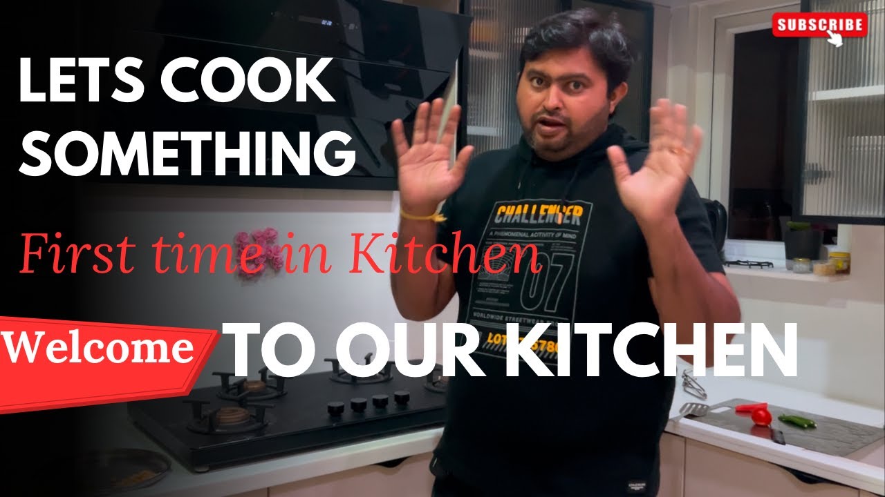 Preparing food in my Kitchen