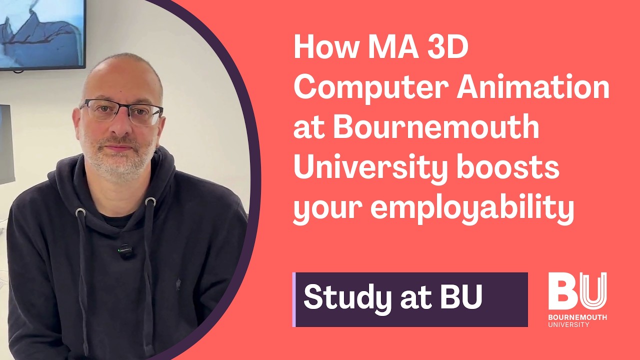 How MA 3D Computer Animation at Bournemouth University boosts your employability