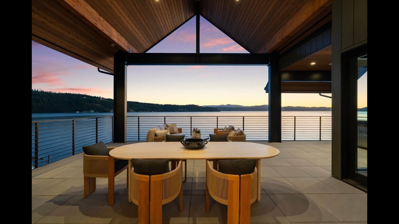 Inside an Elegant Lakefront Home in Coeur d'Alene | Tomlinson Sotheby's International Realty