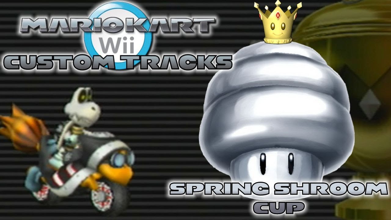 Mario Kart Wii — Пользовательские трассы | Весенний кубок «Грибы»