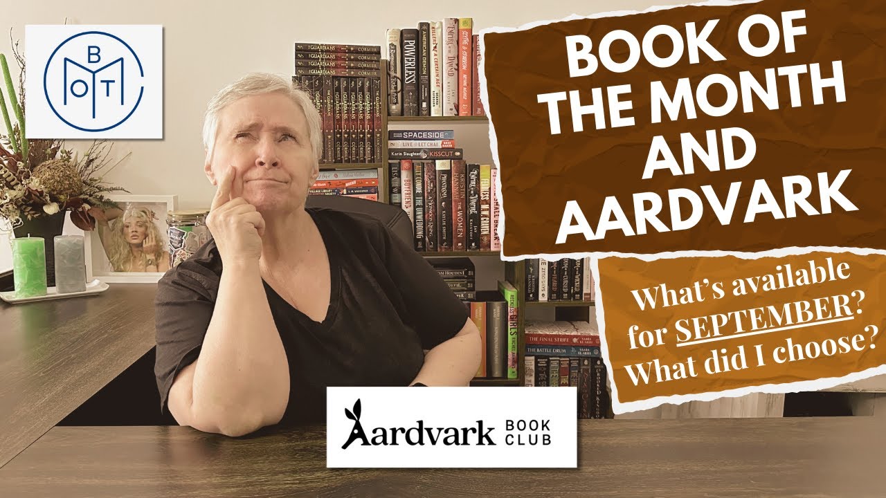 Book of the Month and Aardvark Book Club's September Selections