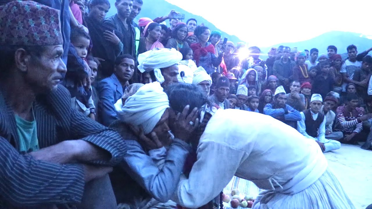 Traditional Shamanistic culture in village