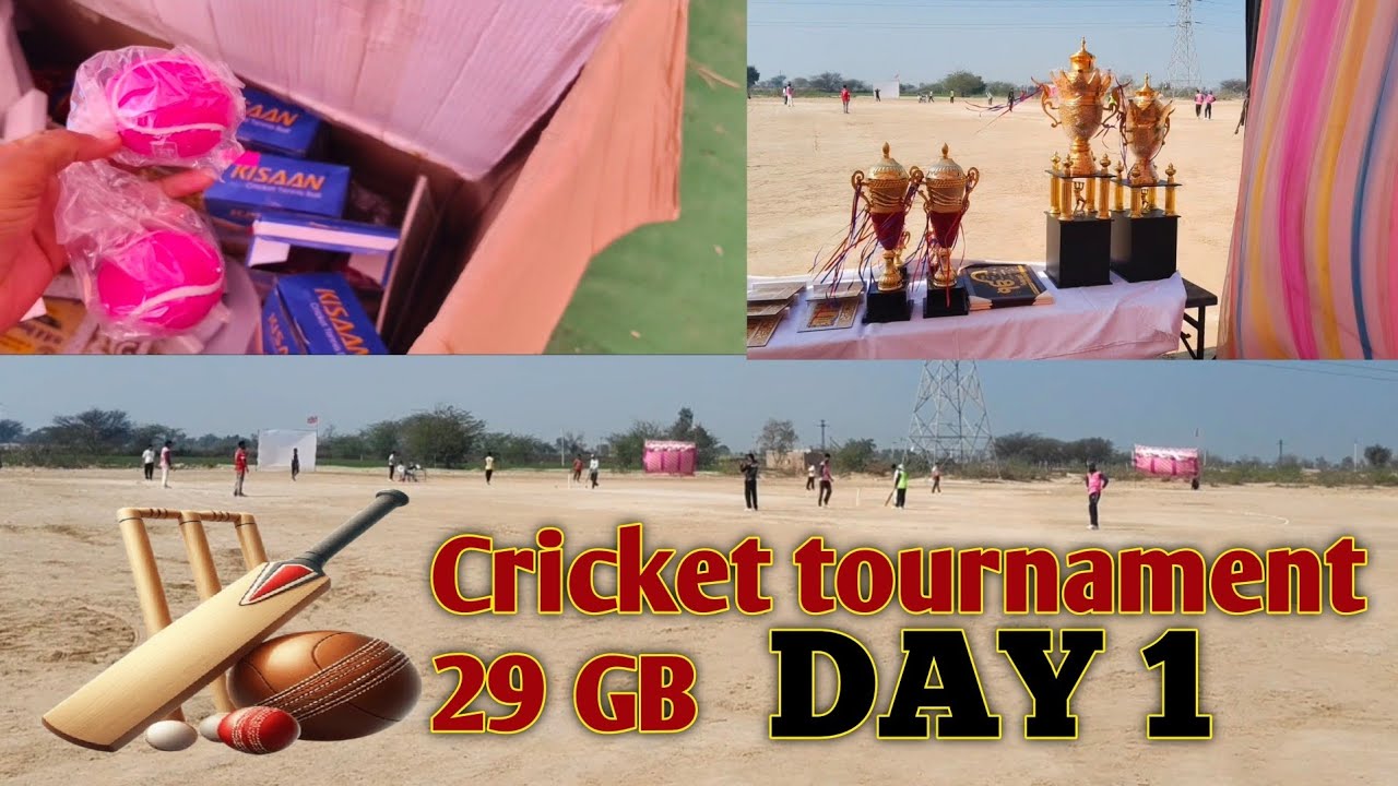 Cricket tournament 29 GB Day 1 #viral 