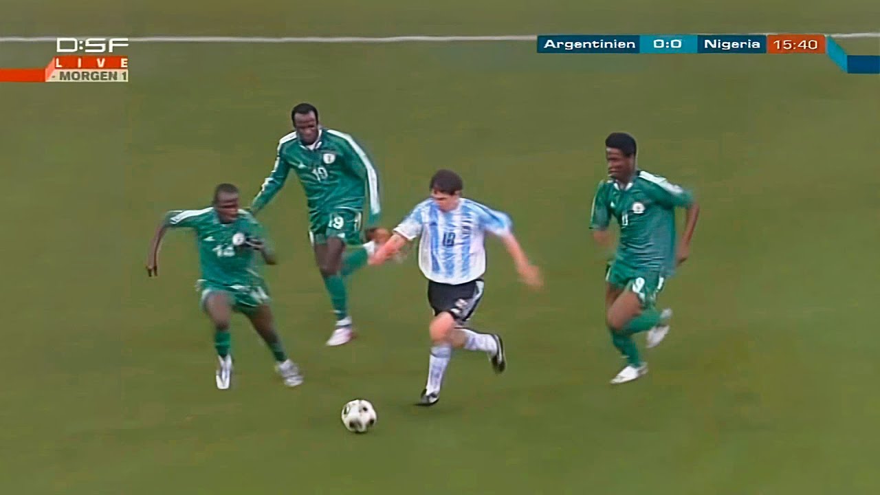 Messi Masterclass vs Nigeria (U-20 World Cup Final) 2005 English Commentary